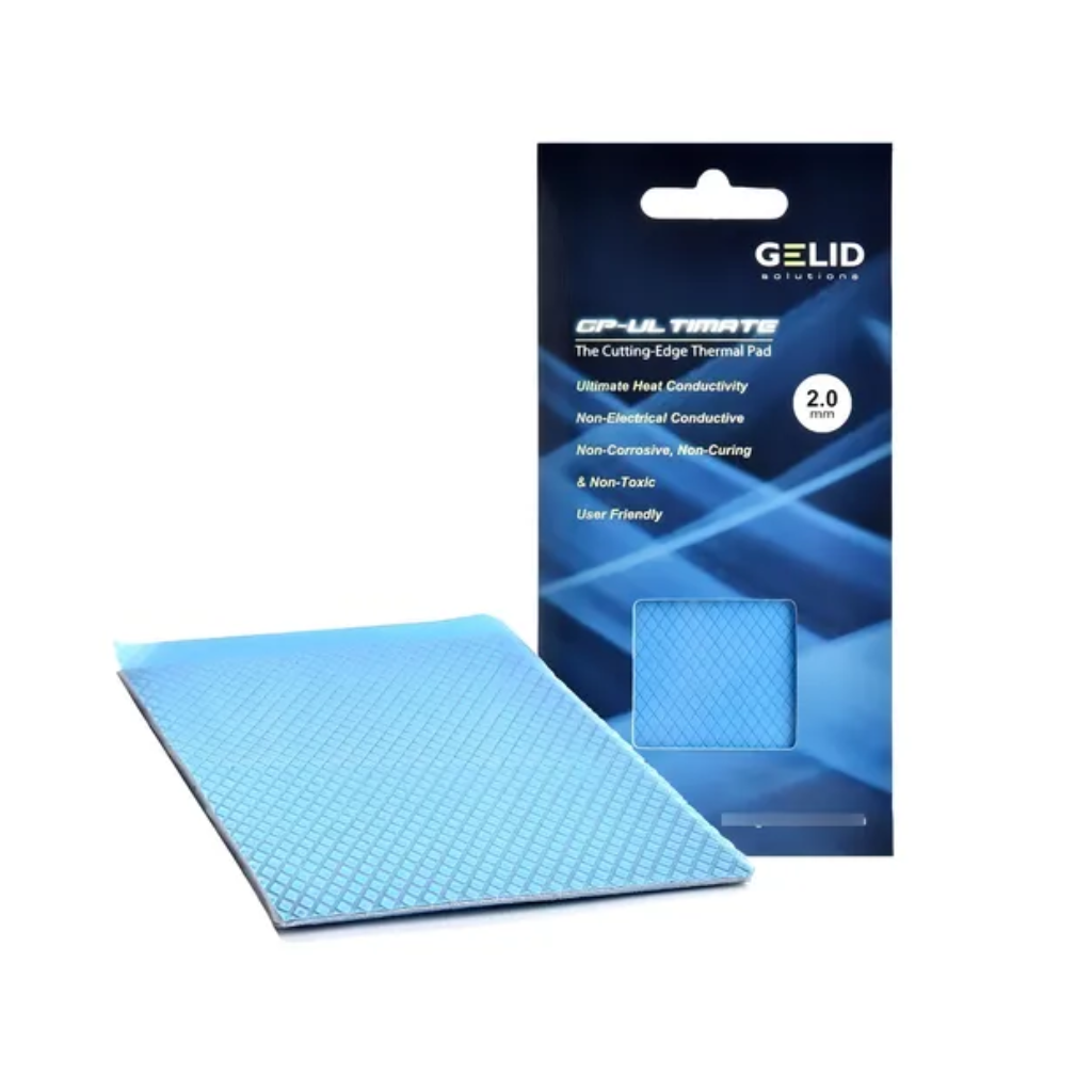 Pad Térmico Gelid Gp-ultimate Tp-gp04-d 90x50x2mm 15w/mk Color Gris oscuro