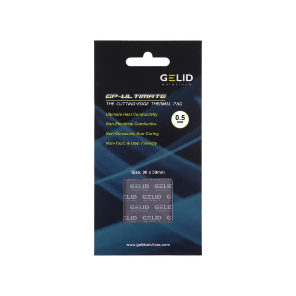 Gelid Gp-ultimate Tp-gp04-a pad térmico 90x50x0.5mm 15w/mk color gris
