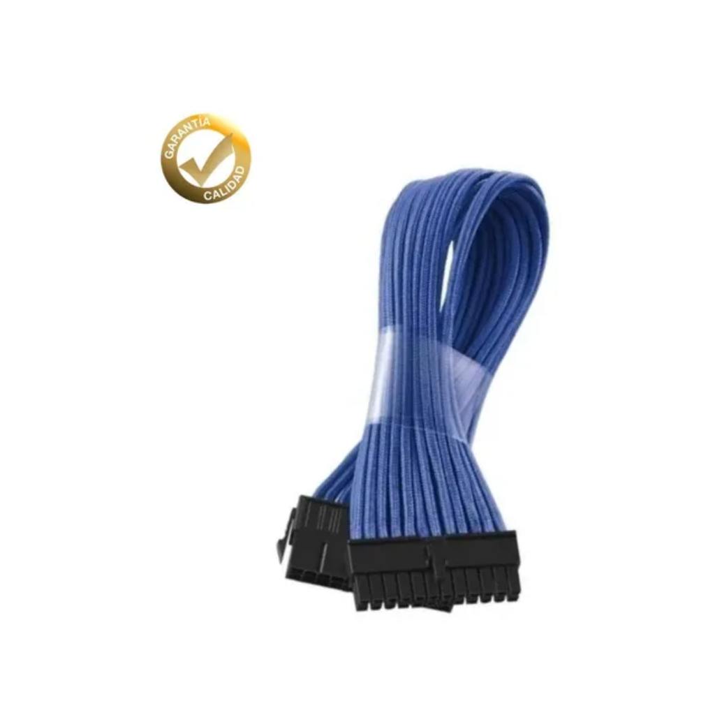 Cable Extensión Atx 24 Pines 30cm Gelid Mallado Reforzado