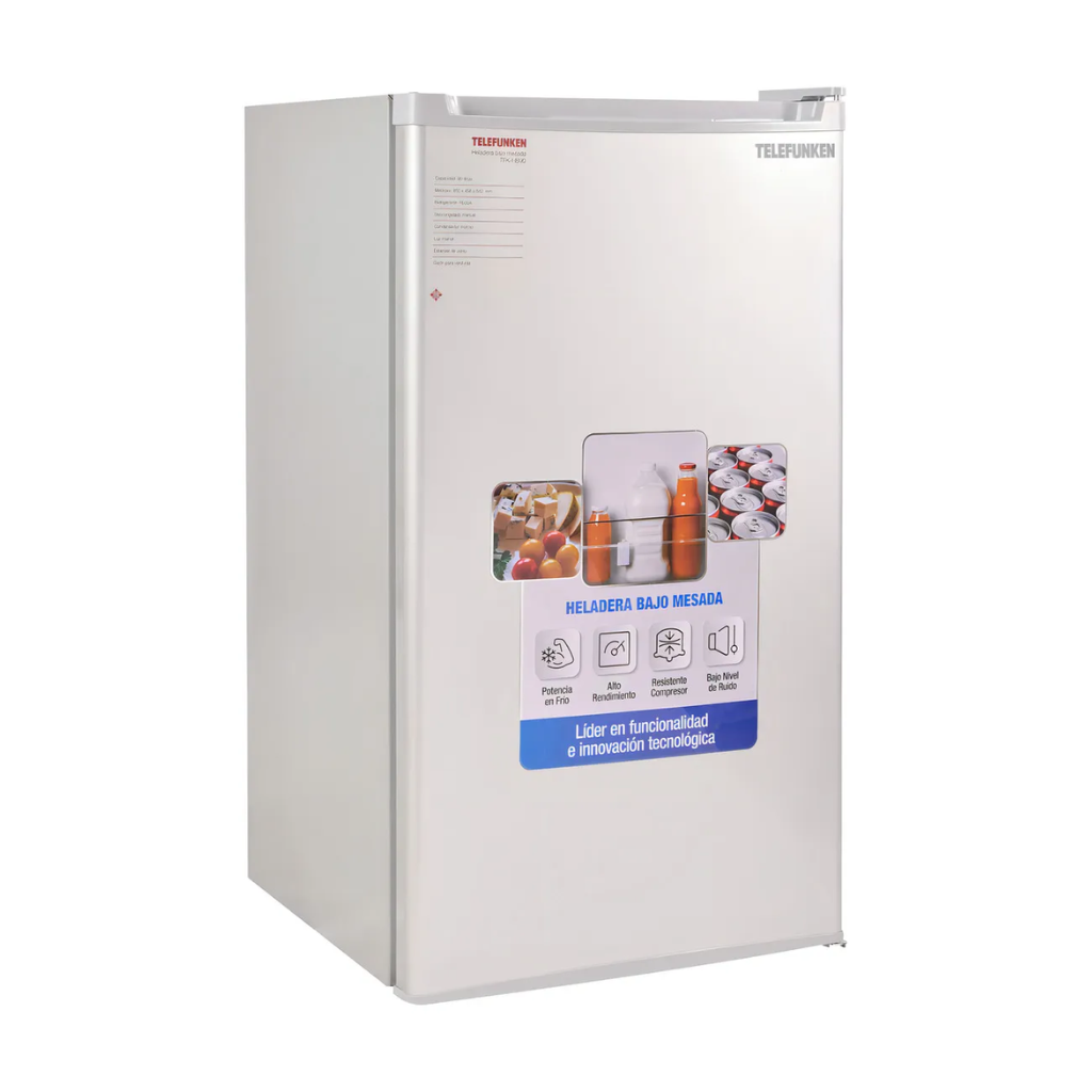 Heladera bajo mesada 90 L Telefunken 