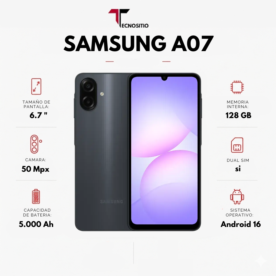 SAMSUNG A07 128/4GB