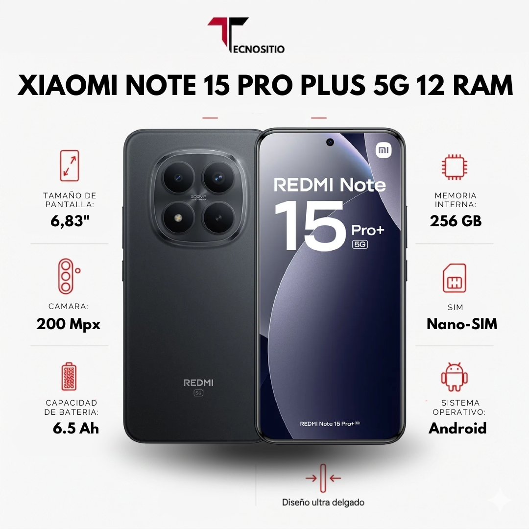 NOTE 15 PRO PLUS 5G 256/12GB