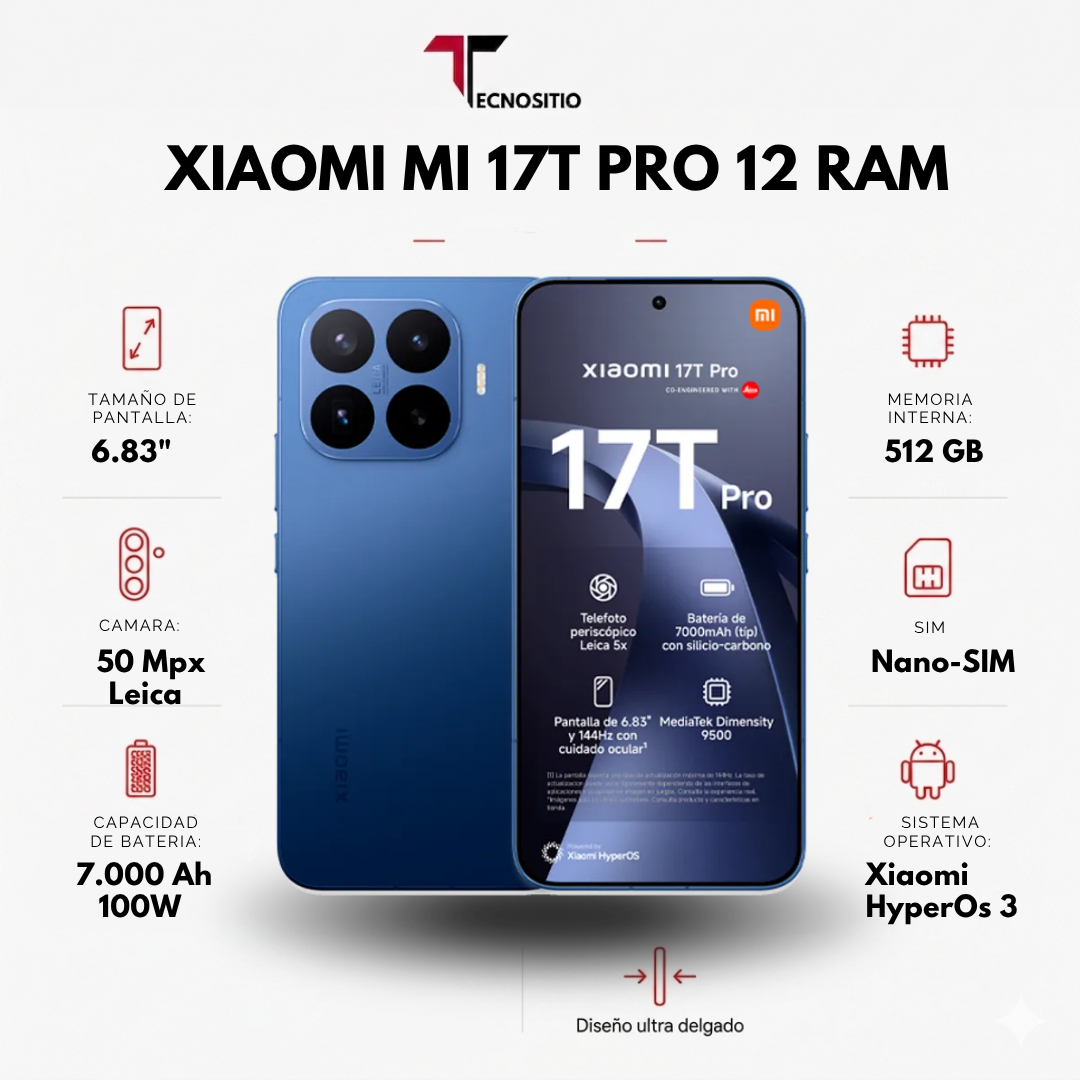 MI 17T PRO 512/12GB