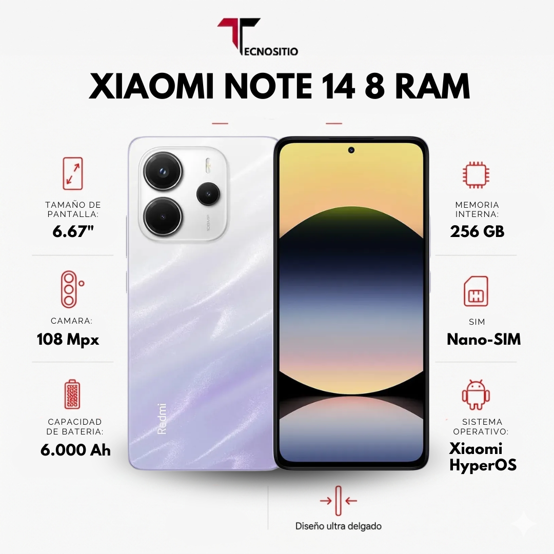 NOTE 14 256/8GB