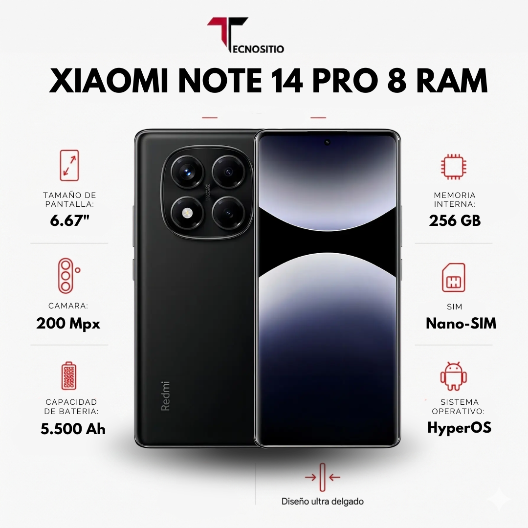 NOTE 14 PRO 256/8GB