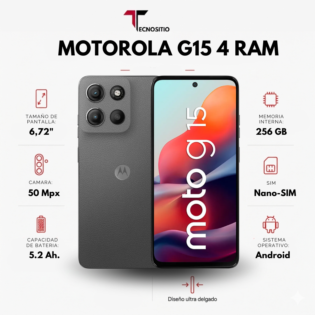 MOTO G15 256/4GB