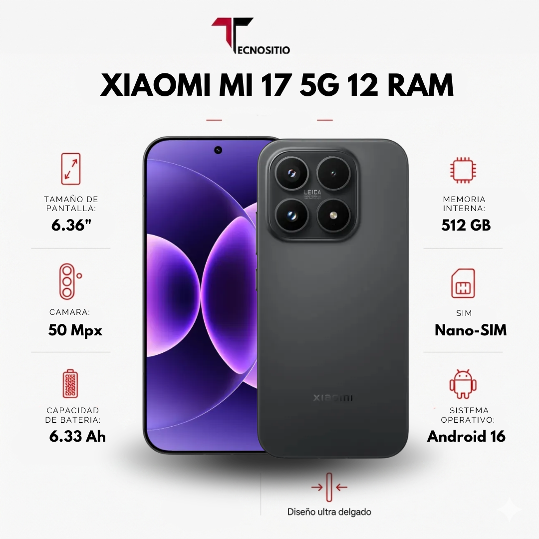 MI 17 12/512GB