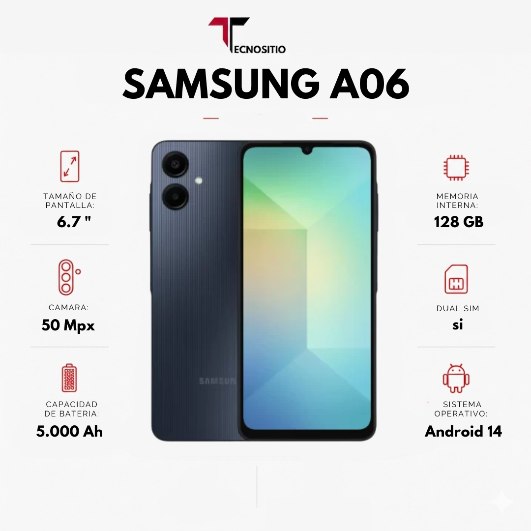 SAMSUNG A06 128/4GB