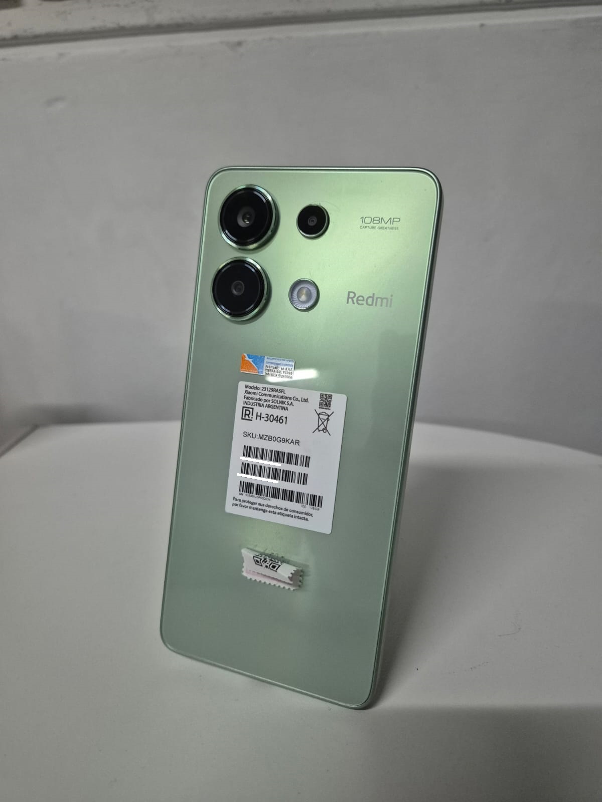 Xiaomi Note 13 128GB Verde Usado (IMPECABLE)